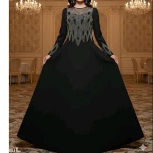 پیراهن زنانه کرپ مدل لباس مجلسی زنانه پیراهن مجلسی پوشیده