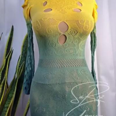 بادی تونیک رنگی سایز بزرگ 86092