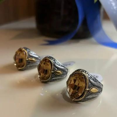 انگشتر استیل رنگ ثابت مردانه کد tw10006