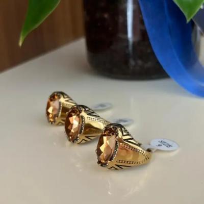 انگشتر استیل رنگ ثابت مردانه کد tw10002