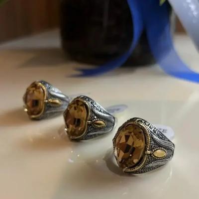 انگشتر استیل رنگ ثابت مردانه کد tw10020