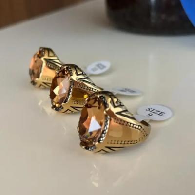 انگشتر استیل رنگ ثابت مردانه کد tw10044