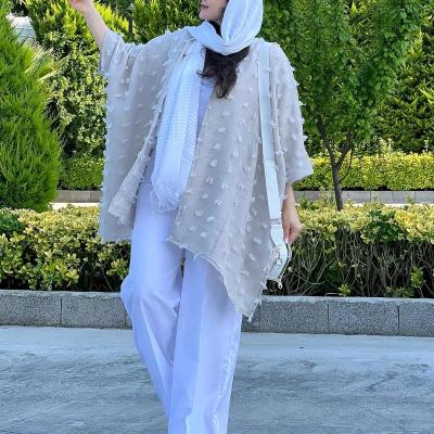 پانچو زنانه لنین گلنزو مدل مانتو پانچو شکوفه