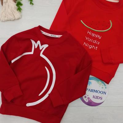 بلوز بچگانه انار یلدایی سایز 40 الی 55