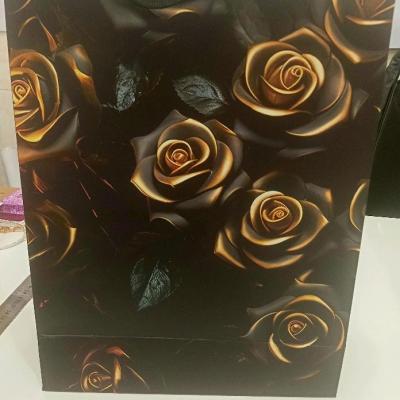 بگ شاپ A3 مشکی طلایی