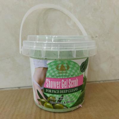 اسکراب بدن سطلی آلوئه ورا زیتون