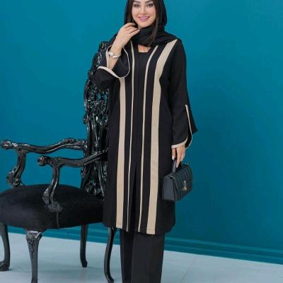 مانتو مجلسی الیاف مدل شایسته