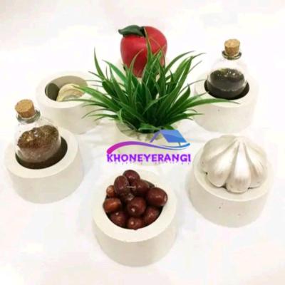 ظرف گرد مدل فانوسی، شات شمع فانوسی