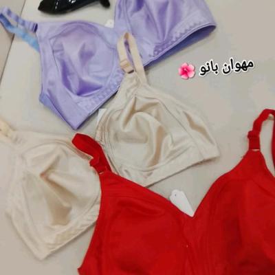 سوتین پرسی پرلون براق دور بسته کیفیت عالی سایز سایز75تا90 مهوان بانو