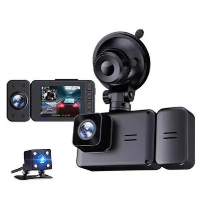 دوربین ثبت وقایع خودرو 3 لنز وای فای دار مدل 3CAMERAS DASH CAMERA
