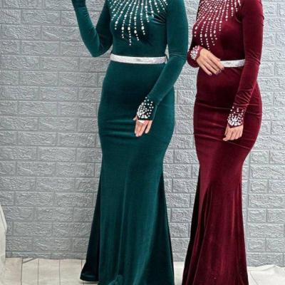 پیراهن مهمانی زنانه مخمل مدل پیراهن مخملی مجلسی.پیراهن مجلسی.لباس مجلسی مخمل لباس مجلسی یلدایی