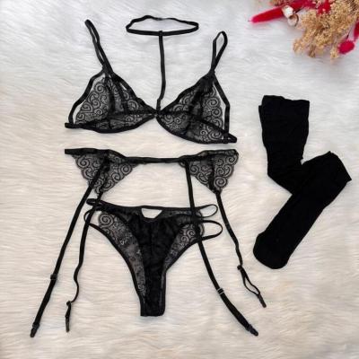 ست فانتزی چندتیکه جورابدار