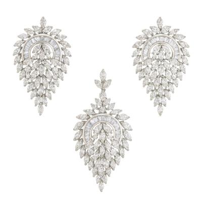 نیم ست نقره زنانه مدل SM N389