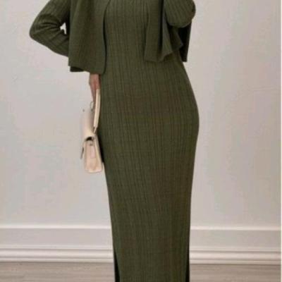 ست کت سارافون بافت زنانه مدل گیسو جنس بافت درجه یک و لطیف