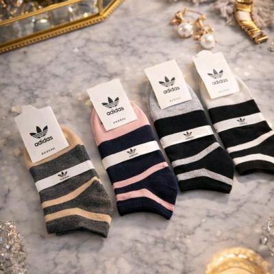 جوراب مچی فانتزی اسپرت 12 جفتی برند آدیداس فری سایز