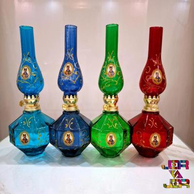 چراغ گردسوز هشت ضلعی طرح ناصرالدین شاه