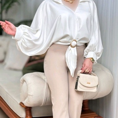 شومیز گره ای رنگارنگ