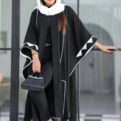 مانتو مجلسی ابروبادی مدل مانتو عبایی هلما-152582