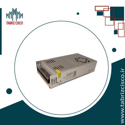 تغذیه سوئیچینگ فلزی 12v-30A فن دار