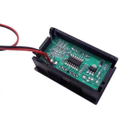 ماژول ولتمتر سایز 0.56 اینچ 2 سیمه روپنلی قرمز DC4.5-30V