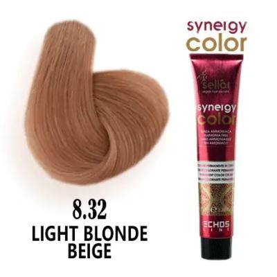 رنگ مو فاقد آمونیاک بژ روشن اچ اس لاین 8.32