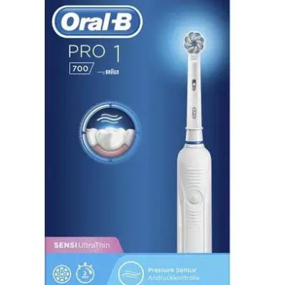 مسواک برقی اورال بی مدل Pro 1 700 Sensi Ultra Thin