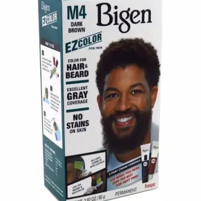 رنگ مو مردانه بیگن Bigen EZ Color – قهوه‌ای تیره (Dark Brown M4)