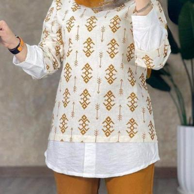 مانتو دخترانه لنین مدل شومیز مانتویی گردآفرید