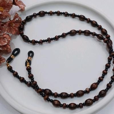 بند عینک مردانه چوبی کد 01