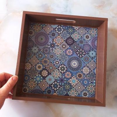 سینی چوبی دکوپاژ .. ضدآب و ضدخش