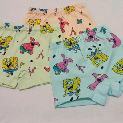 شورت عروسکی نخی پادار دخترانه - بسته 3 عددی