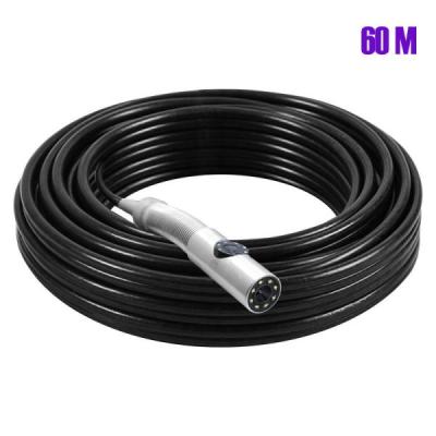 دوربین آندوسکوپی صنعتی شلنگی و بازرسی چاه و لوله 2 لنز 60 متری