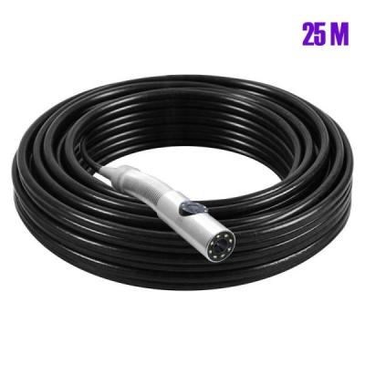 دوربین آندوسکوپی صنعتی شلنگی و بازرسی چاه و لوله 2 لنز 25 متری