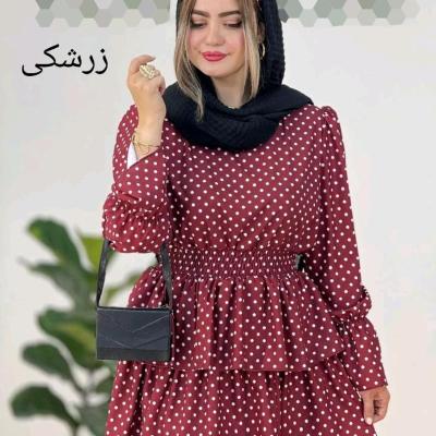 مانتومدل چین دارعروسکی همراه باتل