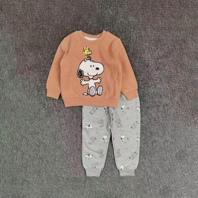 ست بلوز شلوار بچه گانه زمستانی اسنوپی