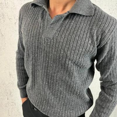 بافت یقه‌دار راه راه