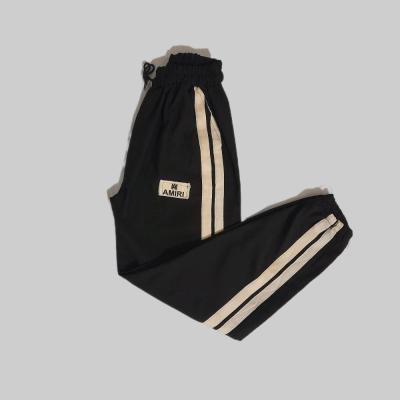 شلوار اسلش مردانه مشکی جنس بنگال کشی گرم بالا بغل نواردار