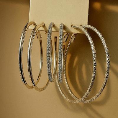 گوشواره های حلقه ای نقره ای برند I am