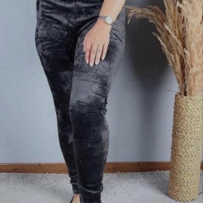 شلوار مخمل کبریتی زنانه فری سایز رنگبندی تیره