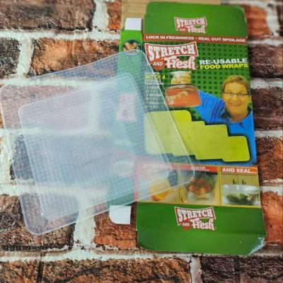 درپوش غذا 6 عددی مدل Stretch And Fresh