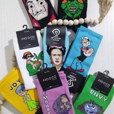 جوراب فانتزی کاراکتری ساق بلند