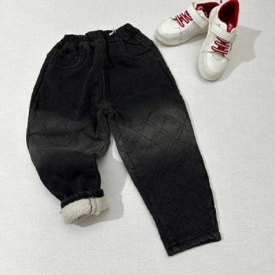 شلوار بچه گانه لاینردار جین XIAO