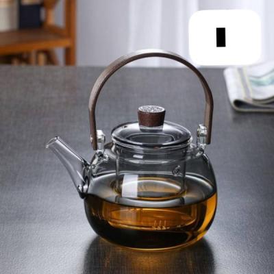 قوری پیرکس درچوبی