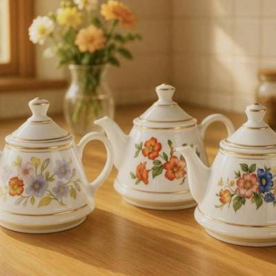 قوری سورنا گل دار