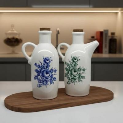 آبلیمو خوری و روغن ریز گل دار