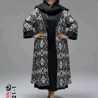 مانتو آزاد جلو باز ترند بیگ سایز3822در دو طرح(موجودی سوال شود)