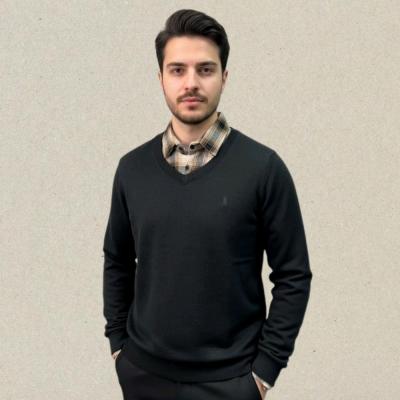 بلوز سلانیک یقه پیراهنی مردانه