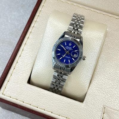 ساعت رولکس دخترانه صفحه آبی