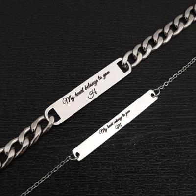 دستبند ست با حک سفارشی