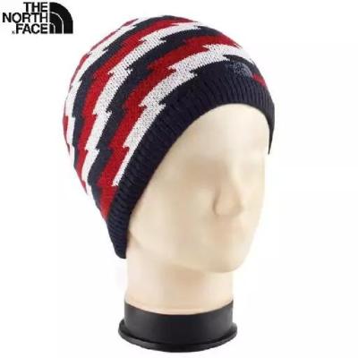 کلاه پشمی کوهنوردی north face ( سفید - قرمز )